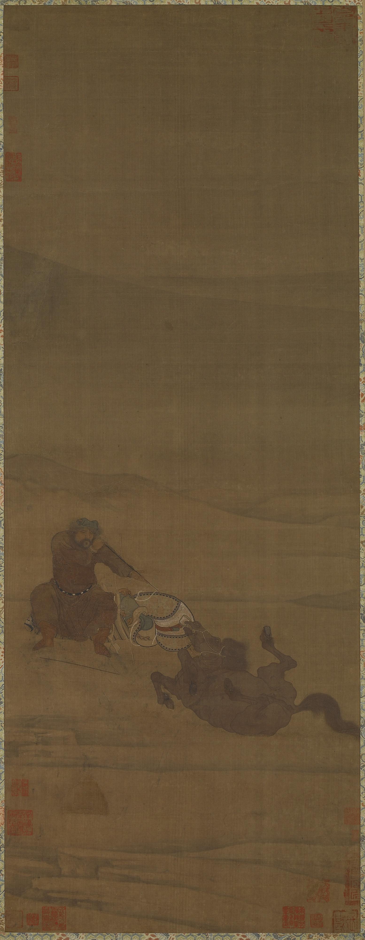 Removing the saddle, inspecting the arrows