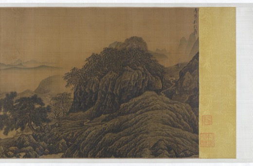 溪山独钓图