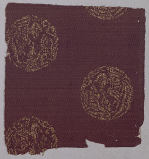 鳳凰丸文金襴（二人静金襴）